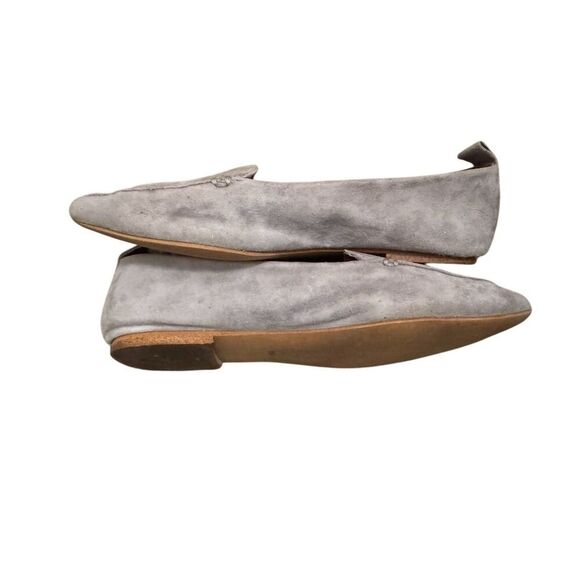 Jeffrey Campbell Women's Gray Suede Pointed Toe Flats Size 6 - Picture 4 of 9